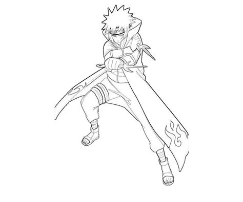 Minato Coloring Pages Coloring Pages