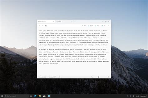 Windows 10s Notepad Gets A Fluent Design Treatment In New Concept