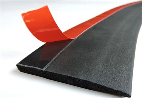 Self Adhesive Backed 3m Tape Epdm Sponge Foam Rubber Seal Strip D Shape