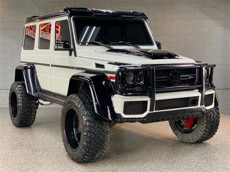 The g550 is the package available in the us. 2016 Mercedes-Benz G-Class **BRABUS**4x4 Squared Portal Axle Conversion**GLOSS RED WRAP** SUV ...