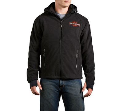 Men S Roadway Waterproof Fleece Jacket Textile Official Harley
