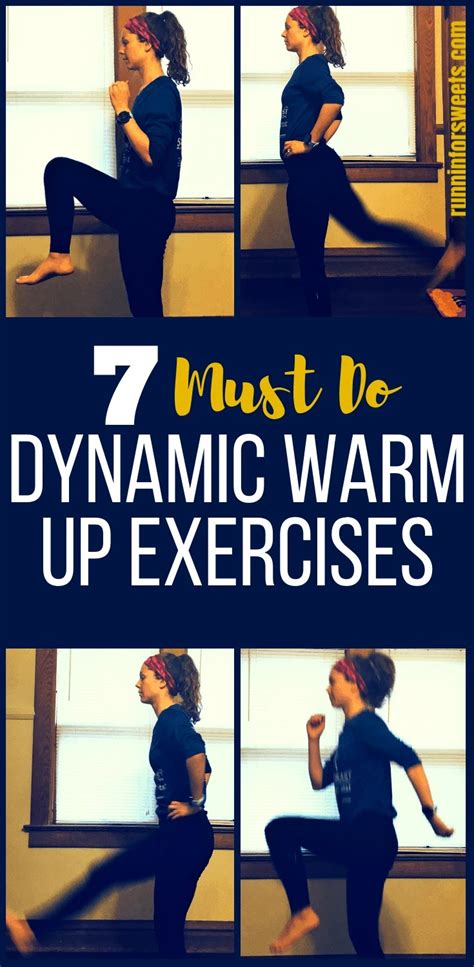 7 Must Do Dynamic Warm Up Exercises For Runners Runnin For Sweets