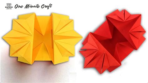 Origami Envelope Box Diy Youtube