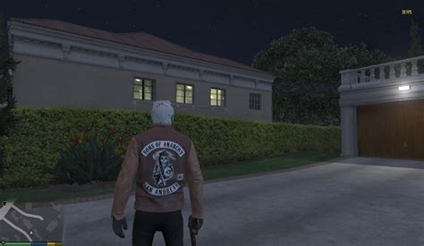 Son Of Anarchy Leather Jacket For Trevor Gta5