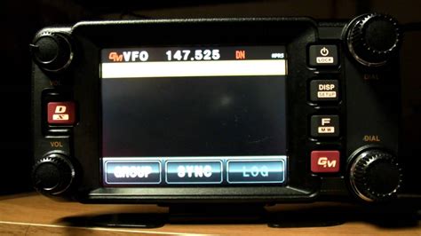 Yaesu Ftm 400d And Ft1d Gm Group Monitor Function Youtube