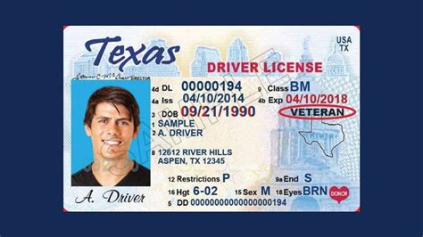 New Texas Id Card Driver License Department Of Public Safety Images