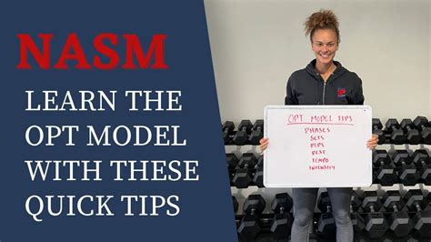 Nasm Learn The Opt Model With These Quick Tips Act7ve Youtube