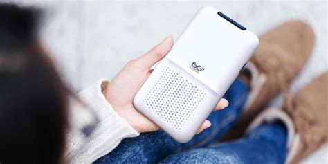 The 6gcool Portable Air Purifier Cleans 99 Of Common Air Pollutants