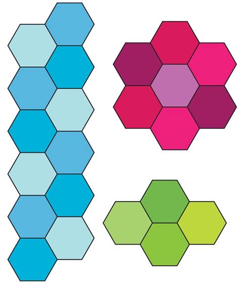 New to english paper piecing? Hexi templates | Quilting blogs, Hexi, English paper piecing