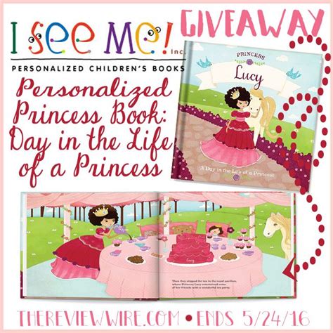 Personalized Princess Book Day In The Life Of A Princess