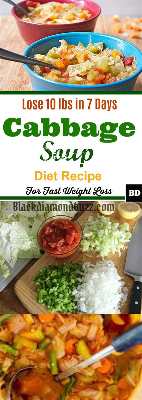 Best Cabbage Soup Diet Recipe For Weight Loss Lose 10 Lbs In 7 Days