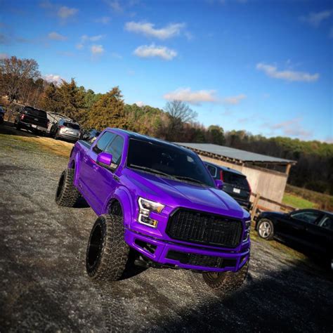 Purple Truck Wrap 5 Ford