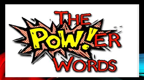 Ppt 12 Powerful Words Powerpoint Presentation Free Download Id403515