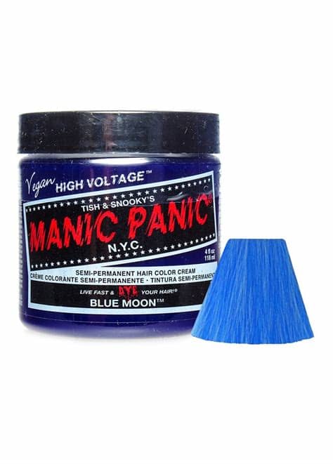 It fades little by little with each. Manic Panic Blue Moon Semi-Permanent Hair Dye | Attitude ...