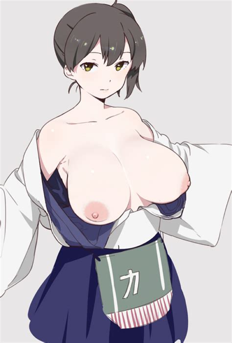 Shinjiro Kaga Kancolle Kantai Collection 10s 1girl Breasts