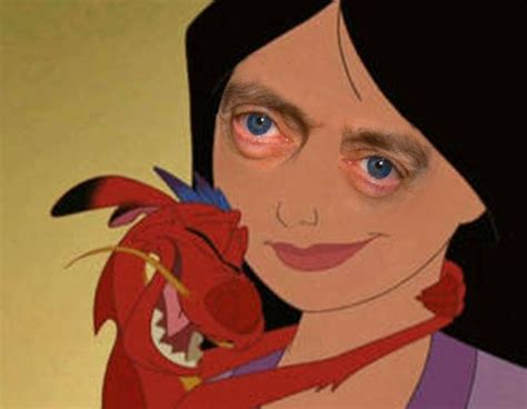 Mulan Buscemi From Disney Princesses With Buscemi Eyes E News