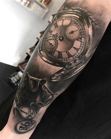 Clock Tattoo By Luis Limited Availability At Redemption Tattoo Studio