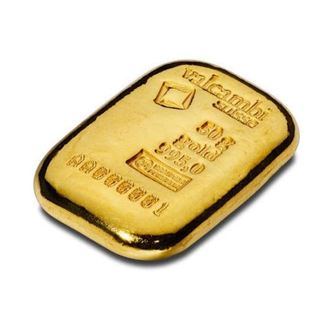500 Gram Gold Bar Valcambi Castpoured Wassay Ph