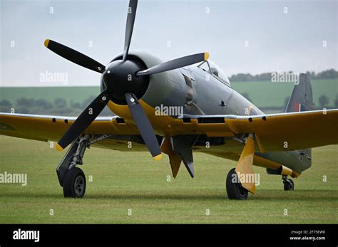Flying Legends Duxford Stock Photo Alamy