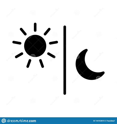 Sun And Moon Icon Text Miaeroplano