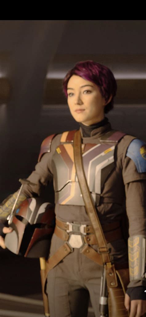 Natasha Liu Bordizzo As Sabine Wren In Her Armor In Ahsoka Quality