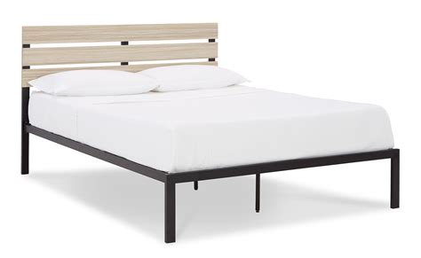 Waylowe Queen Platform Bed Sadler S Home Furnishings Bed Headboard Footboard