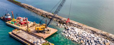 Breakwaters And Shore Protection Ryba Marine Construction Co