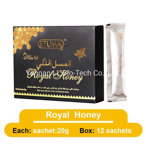 Etumax Royal Honey Vip 24sachet 20g China Royal Honey And Vip Honey