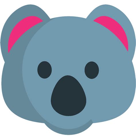 Koala Emoji Clipart Free Download Transparent Png Creazilla
