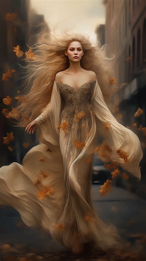 Dreamy Woman Running Created With Ai By Amanda Church Fantasy Art Women Beautiful Fantasy Art