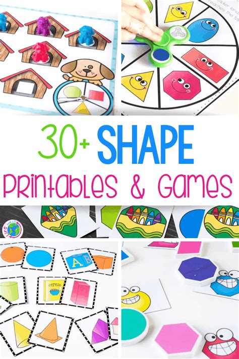 Preschool Shape Printables And Activities