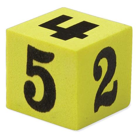 Soft Foam Number Dice Primary Classroom Resources