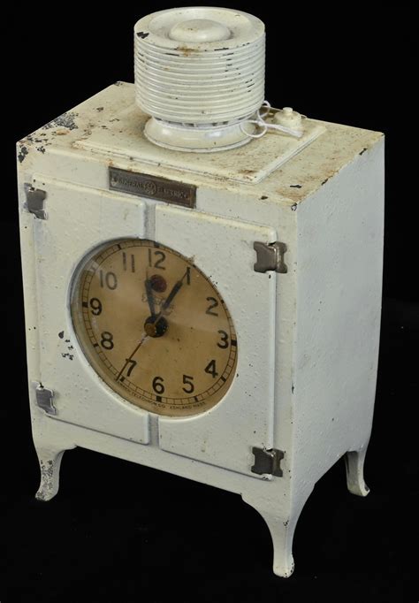 Sold Price Vintage General Electric Refrigerator Telechron Clock
