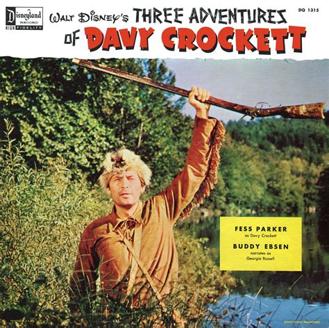 Walt Disneys Three Adventures Of Davy Crockett Story Soundtrack
