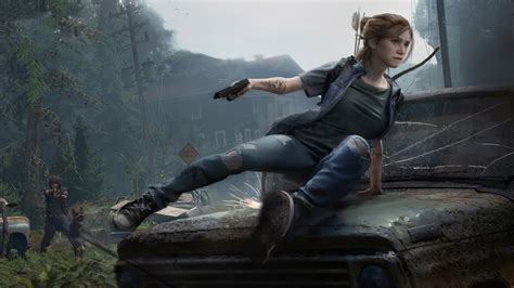 The Last Of Us 2 Arrows Ellie Red Hd Wallpaper Rare Gallery