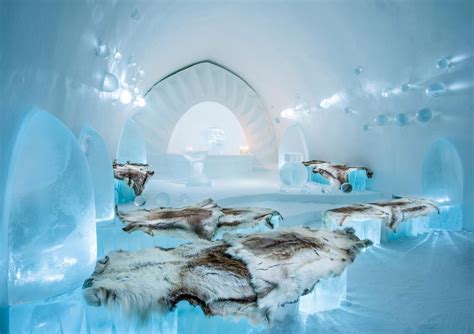 Ледяной отель в Швеции Fotorelax