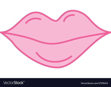 Pink Lips Cartoon Images