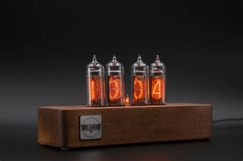 Nixie Tube Clock With New And Easy Replaceable In 14 Nixie Etsy