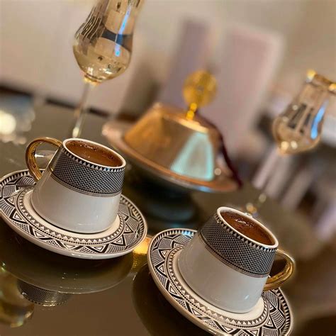 12 Pcs Karaca Globe Luxury Porcelain Turkish Coffee Set Etsy In 2021