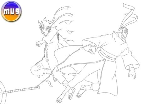 Naruto 596 Lineart By Marayu9 On Deviantart