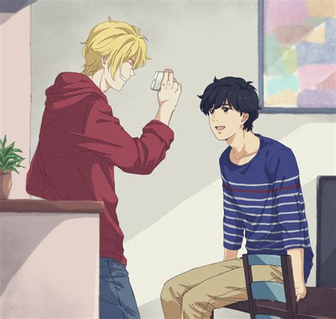 Asheiji Ash And Eiji Banana Fish ばななふぃっしゅ 子供イラスト バナナ イラスト