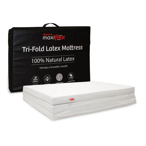 Tri Fold Latex Mattress Rozel