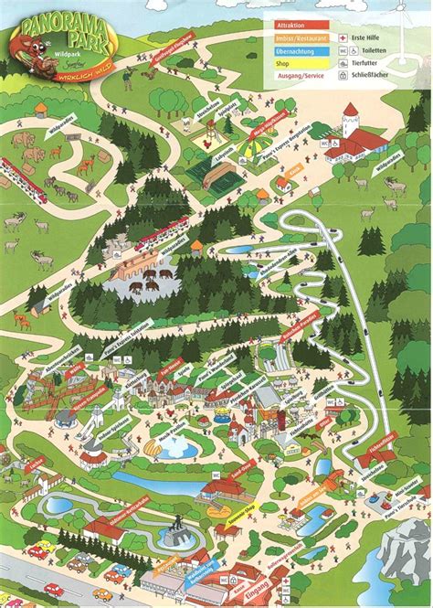 🇸 🇵 🇪 🇨 🇮 🇦 🇱 buche jetzt und spare mit unserem promocode winter 10€ pro ticket! Parkmap 2008 - Panorama-Park Sauerland Wildpark ...