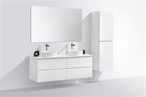 The wall hung bathroom vanities can be a significant part of the sanitary work surface or embedded in or connected to wall mounted basin bottom. Wall-Hung Vanities vs Freestanding Vanities: What's Right?