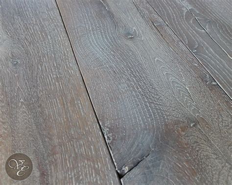 Reclaimed Beam Cut French Oak Fumed And Lyed French Oak Flooring