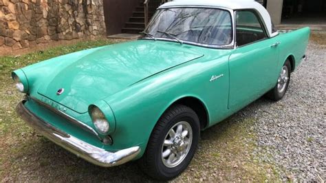 1962 Sunbeam Alpine Vin B9107722lrx Classiccom