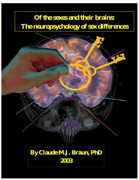 Doc Of The Sexes And Their Brains The Neuropsychology Of Sex