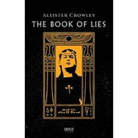 The Book Of Lies Aleister Crowley Kitabı Ve Fiyatı