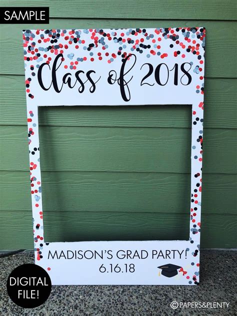 Digital File Photo Prop Frame Class Of 2021 Graduation Etsy Outdoor