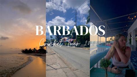 barbados cricket tour july 2022 youtube